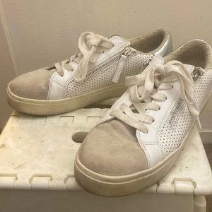 Steve madden sneakers white parka